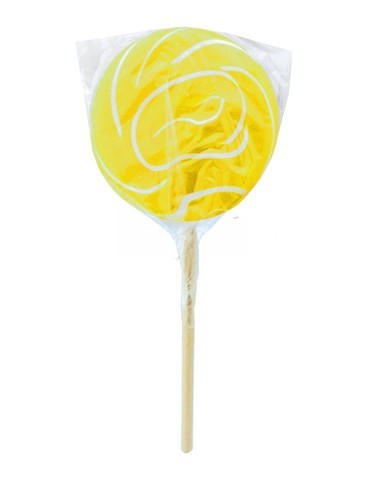 Yellow 50g Swirly Pop
