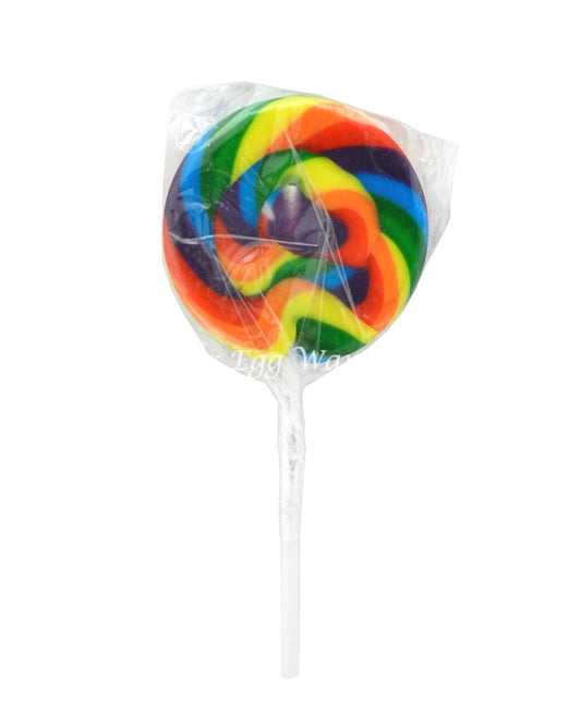 Rainbow 50g Swirly Pop
