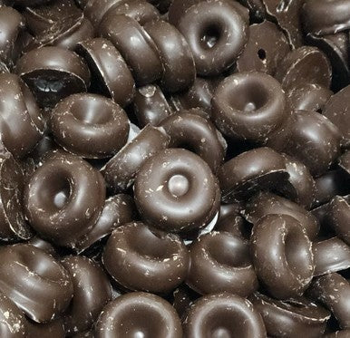 Aniseed Rings in Dark Chocolate