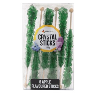 Crystal Sticks Green (Apple )