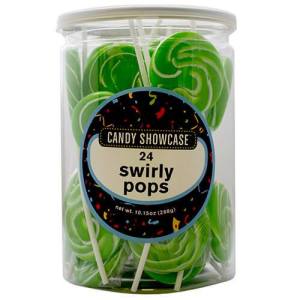 Green and Gold 12g Swirly Pop