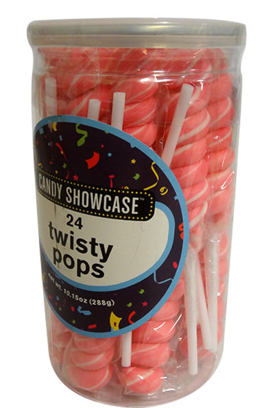 Pink 12g Twisty Pop