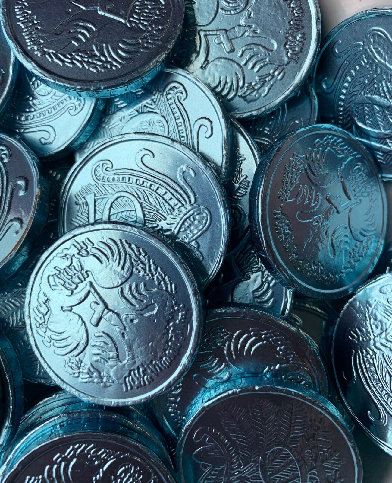 Milk Chocolate Coins (Blue)